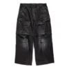 Široké Cargo kalhoty „Black“ 790982TKP271000
