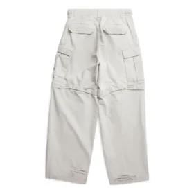 Široké Cargo kalhoty „Light Grey“ 746493TKP271400