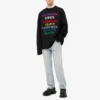 Jazyky Pletený svetr s kulatým výstřihem „Black Multicolor“ 646491T15952771