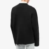 Jazyky Pletený svetr s kulatým výstřihem „Black Multicolor“ 646491T15952771
