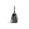 Kabelka Hourglass Xs s řetízkovou výšivkou „Silver“ 7204712AARN8110