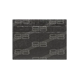 Kabelka na karty Signature z potaženého plátna s BB Monogramem „Black“ 594309210D81061