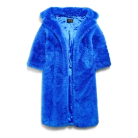 Kabát s odhalenými rameny „Royal Blue“ 794648TPQ234210