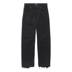 Kalhoty se středně přiléhavým střihem „Black“ 751110TNW111700