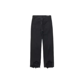 Kalhoty se středně přiléhavým střihem „Black“ 751110TNW111700