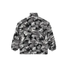 Kamuflážová bundy na zip „Grey“ 681818TLQ121240