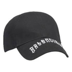 Kšiltovka Balenciaga s vyšívaným logem „Tattoo“ „Black“ 570102410B71077