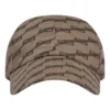 Kšiltovka BB Monogram „Beige Brown“ 704104410B29764