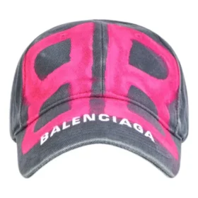 Kšiltovka BB se sprejovým potiskem „Grey Pink“ 673321410B20112