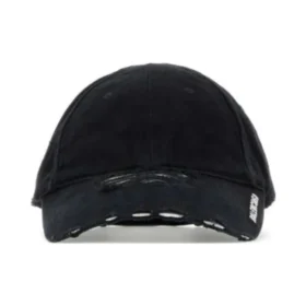 Kšiltovka s opotřebovaným okrajem „Black“ 744300410B21077