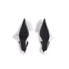 Knife Chemise 40 mm sandály se zavazováním za patou „White“ 786223WB1H29000