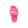 Kožešinové pantofle „Pink“ 654261WBDZ05096