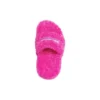 Kožešinové sandály s podpatky 80 mm „Pink“ 656632W2DO15096