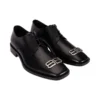 Kožené boty Rim Polobotky „Black“ 712642WA8E11081