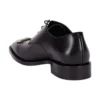 Kožené boty Rim Polobotky „Black“ 712642WA8E11081