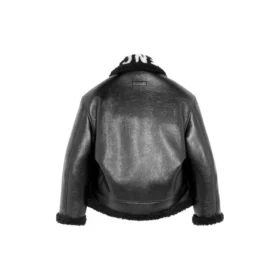 Kožená letecká bundy Cocoon „Black“ 646456TKS311069