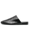 Kožené pohodlné pantofle BB „Black“ 743926WB7221000