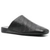 Kožené pohodlné pantofle BB „Black“ 743926WB7221000