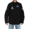Košile Balenciaga x NASA Space Multi-Patch „Black“ 663076TYB181000