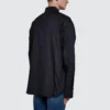 Košile pro chemické čištění, volný střih „Black“ 664626TEM161000