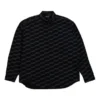 Košile s dlouhým rukávem a knoflíky s BB Monogram „Black“ 662983TML361269