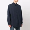 Košile s dlouhým rukávem, knoflíky a logem na límci „Navy“ 671586TYB184100