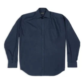 Košile typu Cocoon „Navy Blue“ 725367TNM158065
