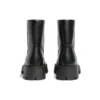 Kotníkové boty Rhino „Black Smooth Calfskin“ 763684WBB501000