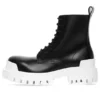 Kotníkové boty Strike 20 mm „Black White“ 590974WA9671090