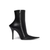 Kotníkové boty Witch 110 mm „Black Sheepskin“ 747603WBCW01000