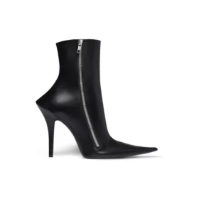 Kotníkové boty Witch 110 mm „Black Sheepskin“ 747603WBCW01000