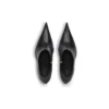 Kotníkové boty Witch 110 mm „Black Sheepskin“ 747603WBCW01000