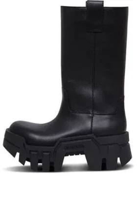 Kozačky Bulldozer „Black Polyurethane“ 671555WBCQ01000