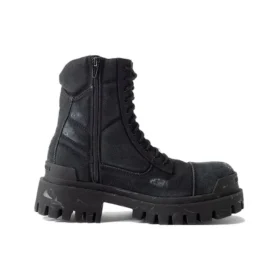 Kozačky Combat Strike 20 mm „Washed Black Cotton“ 694060W2H111000