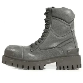 Kozačky Combat Strike 20 mm „Washed Grey Cotton“ 694060W2H113300