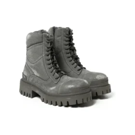 Kozačky Combat Strike 20 mm „Washed Grey Cotton“ 694060W2H113300