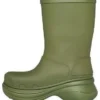 Kozačky Crocs x Balenciaga „Army Green“ 677384W1S8E3195