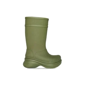 Kozačky Crocs x Balenciaga „Army Green“ 677384W1S8E3195