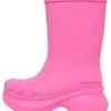Kozačky Crocs x Balenciaga „Bright Pink“ 677388W1S8E5300