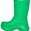 Kozačky Crocs x Balenciaga „Green“ 677388W1S8E3033