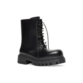 Kozačky Sergent 20 mm „Black Leather“ 701394WBD401000