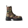 Kozačky Strike 20 mm s kamuflážovým potiskem „Dark Green“ 786135W2EU21028