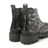 Kozačky Strike „Washed Out Black Leather“ 589338WBEF19010