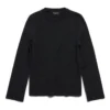 Krátký svetr BB Allover „Black“ 793613T52151000