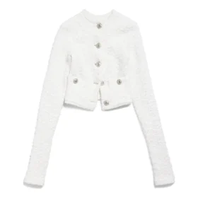 Krátký svetr „White“ 793604T33289000
