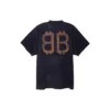 Kryptoměnové tričko Oversized „Black Faded“ 739028TOVN81055