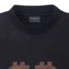 Kryptoměnové tričko Oversized „Black Faded“ 739028TOVN81055