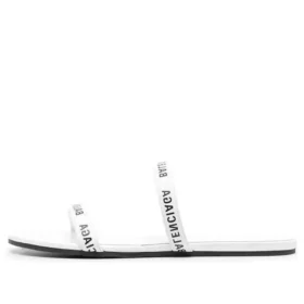 Kulaté sandály „White Black“ 694999WCAE19010