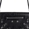 Le Cagole Mini Flap Bag „Black“ 781911210KR1000