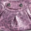Le Cagole XS taška přes rameno s leopardím potiskem „Pink“ 6713092AAV75651